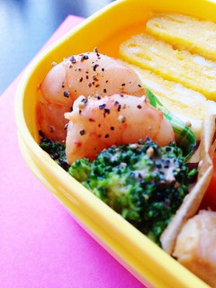 弁当!ブロッコリー&エビ♪オーロラソース-レシピのメイン写真