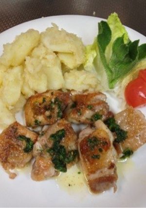 新ジャガバタと鶏ソテー‼-レシピのメイン写真