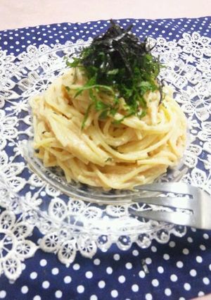 簡単☆ランチに♪＊明太子クリームパスタ＊-レシピのメイン写真