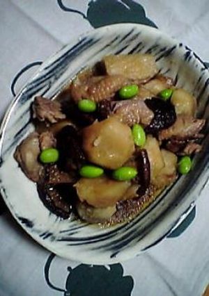圧力鍋で里芋と鶏肉の煮物♪-レシピのメイン写真