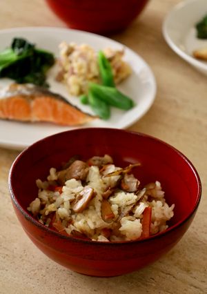 大人気♪ 鶏肉とごぼうの混ぜごはん-レシピのメイン写真