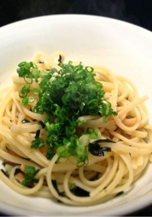 【簡単】お茶漬けパスタ【永谷園大勝利】-レシピのメイン写真