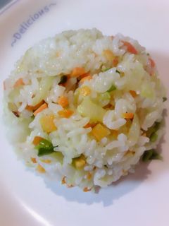 カラフルガーリックライス-レシピのメイン写真