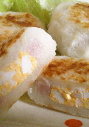 ポテトもちに好きなもの包んじゃいました☆-レシピのメイン写真