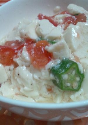 豆腐サラダ-レシピのメイン写真