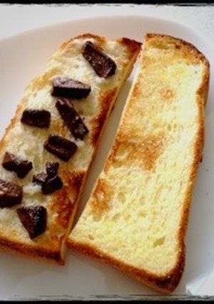 ベイクみたい♡焼きチョコトースト-レシピのメイン写真