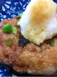 卯の花リメイク②卯の花和風ハンバーグ-レシピのメイン写真