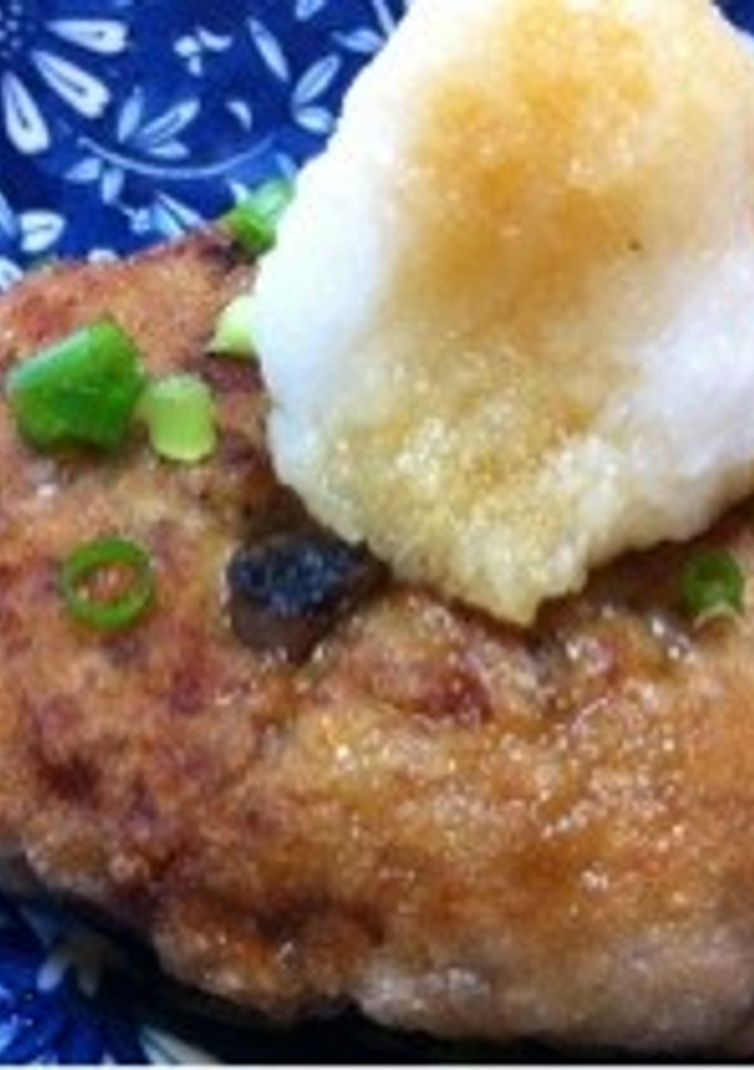 卯の花リメイク②卯の花和風ハンバーグ-レシピのメイン写真