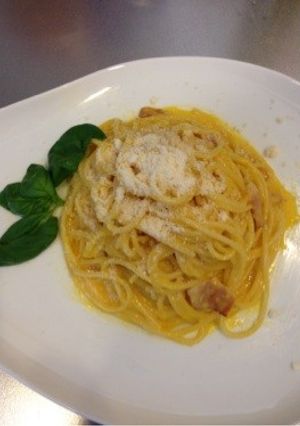超簡単！生パスタ？激うまカルボナーラ☆-レシピのメイン写真