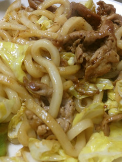 回鍋肉うどん-レシピのメイン写真