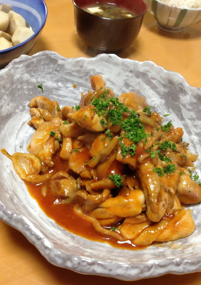 フライパンひとつ‼ 鶏もも肉のとまと煮-レシピのメイン写真