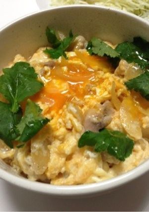 半熟とろとろ親子丼★後のせだから失敗なし-レシピのメイン写真
