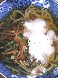 関西風山菜おろしうどん-レシピのメイン写真