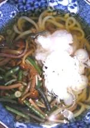 関西風山菜おろしうどん-レシピのメイン写真