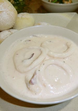イカのたらこクリーム-レシピのメイン写真