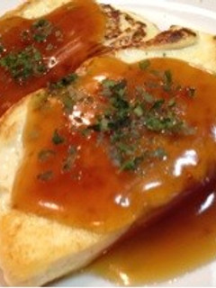 節約!簡単ヘルシー☆中華風豆腐ステーキ♪-レシピのメイン写真