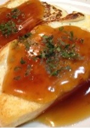 節約！簡単ヘルシー☆中華風豆腐ステーキ♪-レシピのメイン写真