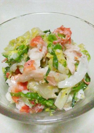 春野菜とカッテージチーズ♪ヘルシーサラダ-レシピのメイン写真