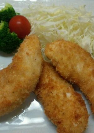 ふんわりヘルシー!!ささみのフライ-レシピのメイン写真