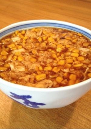 もろこしうどん-レシピのメイン写真