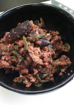 お弁当♡水っぽさ０♪茄子と挽き肉味噌炒め-レシピのメイン写真