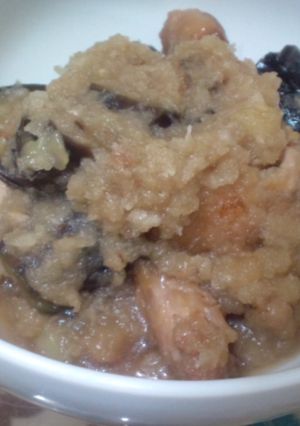 茄子と鶏肉のみぞれ煮-レシピのメイン写真