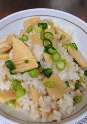 新たけのこ簡単うまうま混ぜご飯‼-レシピのメイン写真