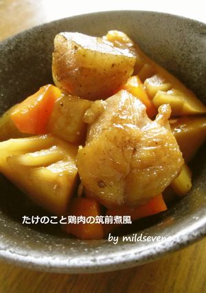 たけのこと鶏肉の筑前煮風-レシピのメイン写真