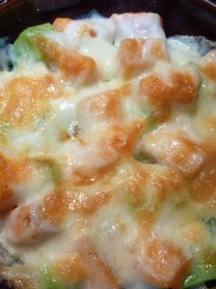 アボカドとサーモンのチーズマヨ掛け焼き-レシピのメイン写真