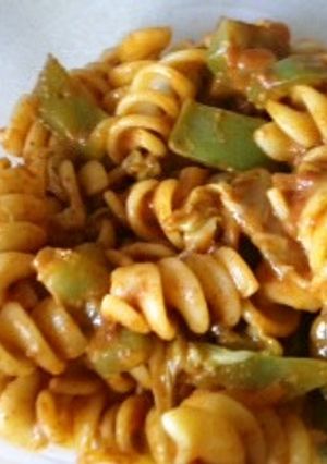 バターチキンソースでパスタ-レシピのメイン写真