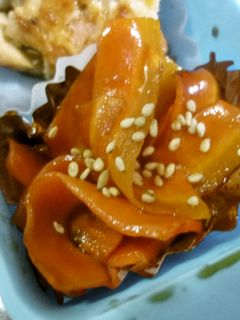 人参の甘辛煮-レシピのメイン写真
