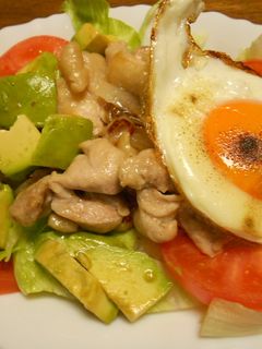 ヨーグルトチキンでロコモコ-レシピのメイン写真