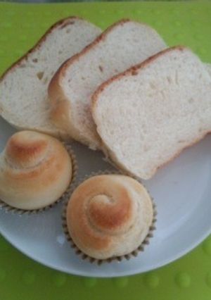 ミニ食パンとプチロール-レシピのメイン写真