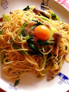 柚子風味 和風パスタ-レシピのメイン写真