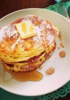 クリームチーズinパンケーキ-レシピのメイン写真