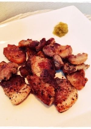 焼くだけ豚バラと柚子胡椒！-レシピのメイン写真