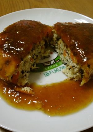 おからバーグ おろし餡かけ-レシピのメイン写真