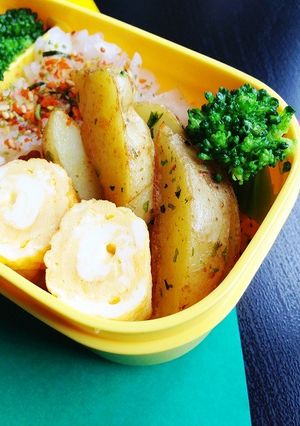 お弁当に！新ジャガでのり塩ポテトフライ♪-レシピのメイン写真
