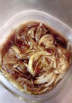 新たまねぎの酢の匠醤油漬け-レシピのメイン写真