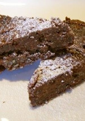 小麦粉不使用! 大麦の粉のチョコケーキ-レシピのメイン写真