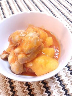 さつまいもと鶏肉のトマト煮-レシピのメイン写真