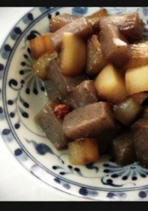 大根とこんにゃくのきんぴら-レシピのメイン写真