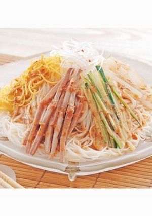 ピリ辛胡麻だれそうめん-レシピのメイン写真