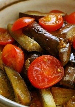 茄子とミニトマトの中華マリネ-レシピのメイン写真