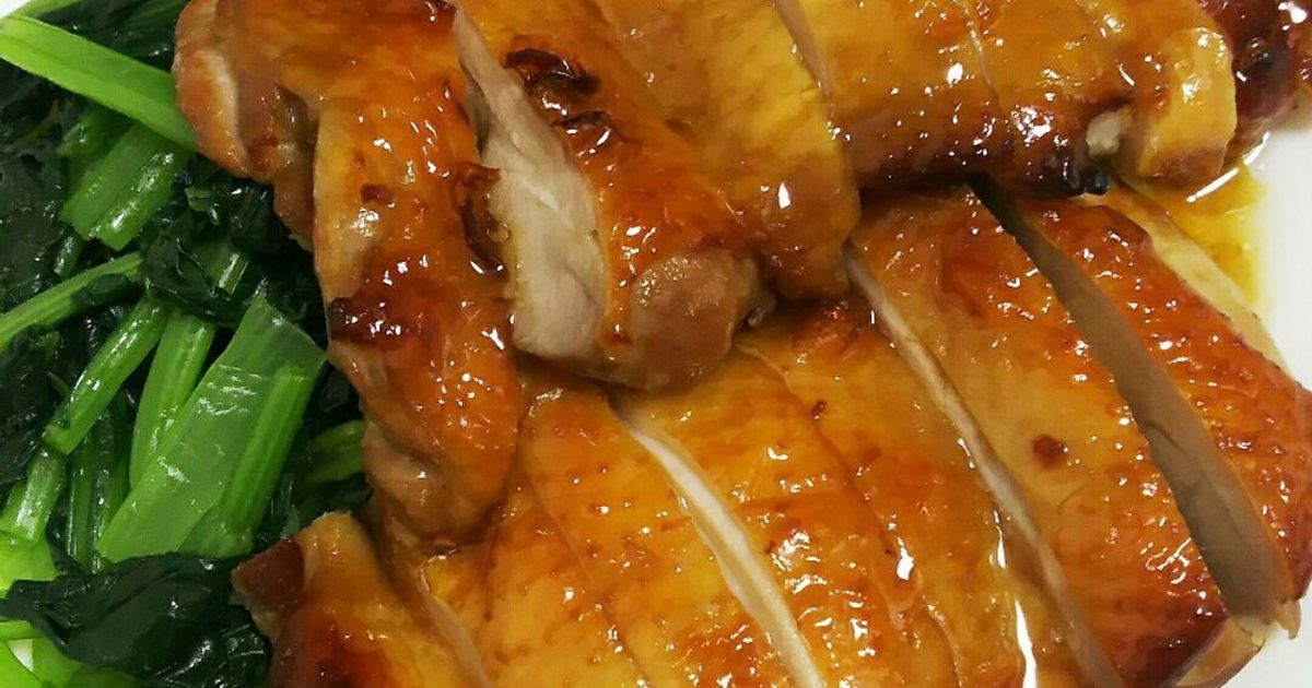 オーブンで北京ダック風の照り焼きチキン by pokoぽん☆彡