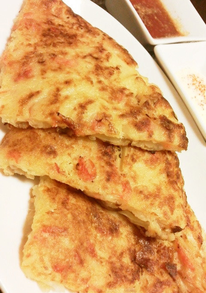 じゃがいもと玉葱と桜海老のチヂミお焼き風-レシピのメイン写真