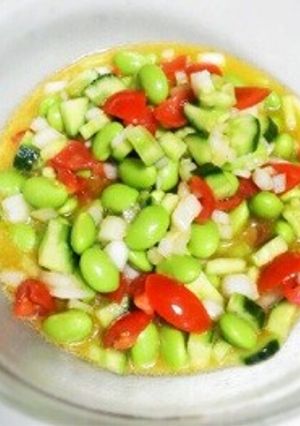 *あと一品*枝豆トマトのマリネ-レシピのメイン写真