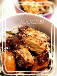 ブリ照り丼♪-レシピのメイン写真