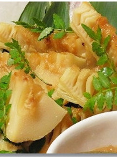 簡単!オーブントースターで筍の味噌焼き-レシピのメイン写真