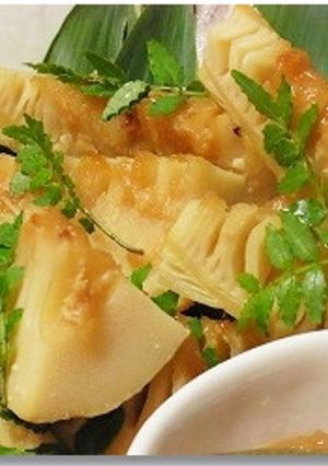 簡単！オーブントースターで筍の味噌焼き-レシピのメイン写真